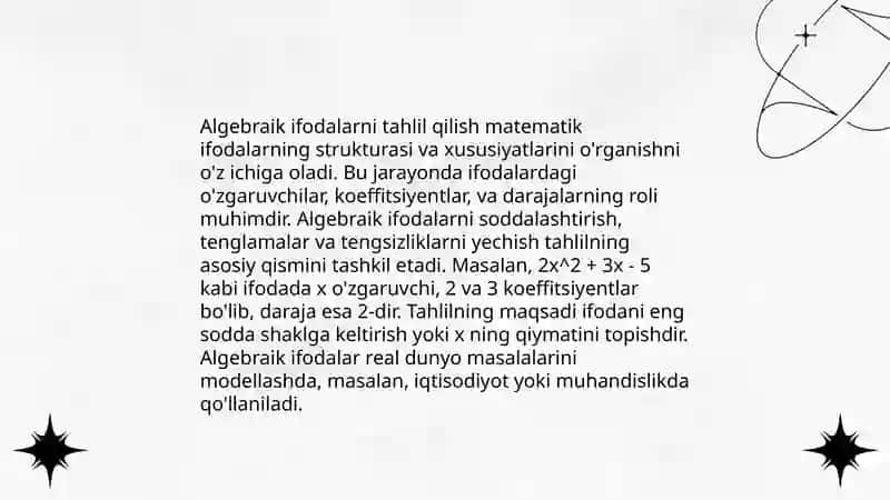 Matematik kecha ssenariylar tuzish 3
