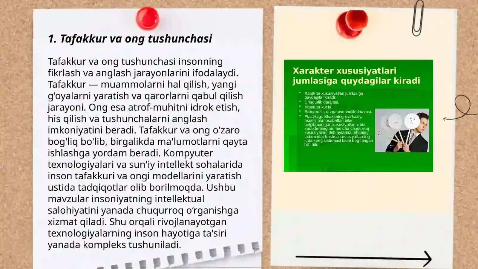 Tafakkur va ong tushunchasi 3