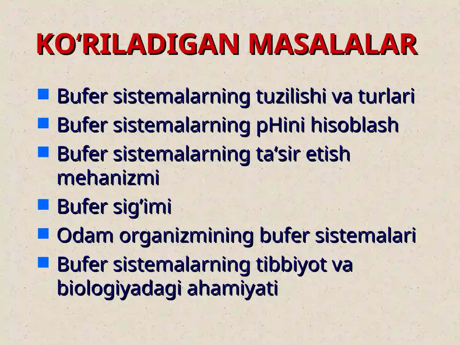 BUFFER SISTEMALARMA’RUZA№3 3