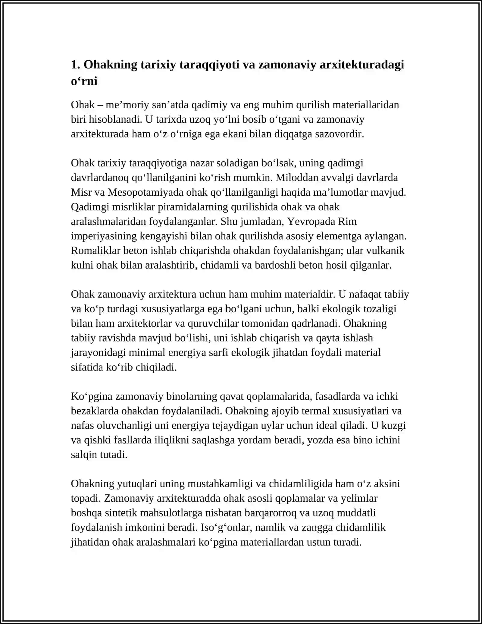 OHAK VA ZAMONAVIY ARXITEKTURADAGI YUTUQLARI 3