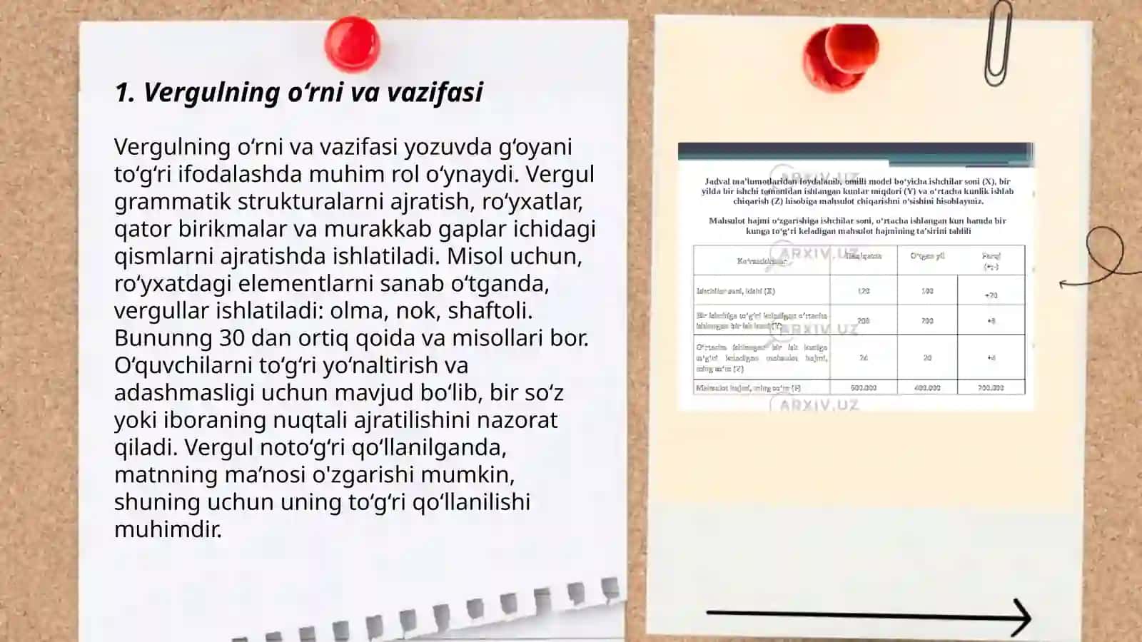 Matnlarni punktuatsion jihatdan tahlil qilish 3