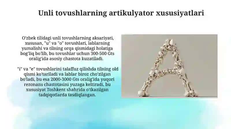 Undosh tovushlarning akustik va artikulatsyon hususiyatlari 3