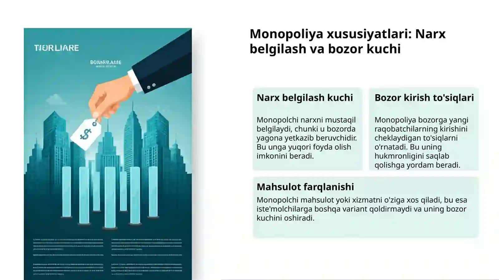 Raqobat va monopoliya: bozor kuchlari 3