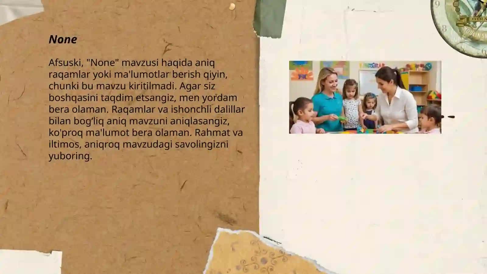 Bolalar jamoasini tashkil etishning psixologik asoslari 3