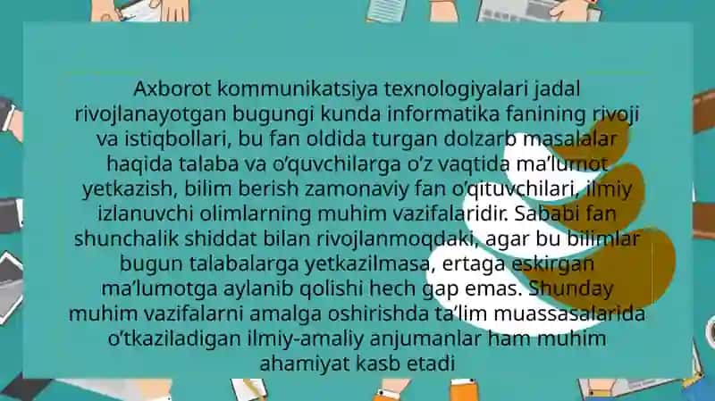 Kasbiy faoliyatda zamonaviy axborot-kommunikatsiya texnologiyalaridan foydalanish 3