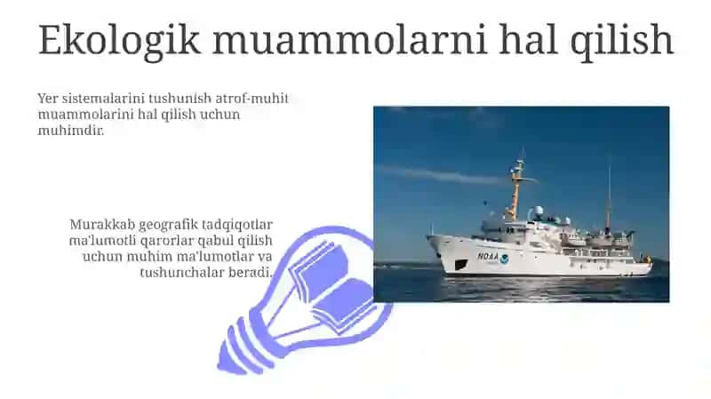 Kompleks tabiiy geografik tadqiqotlarning mohiyati va ahamiyati 3