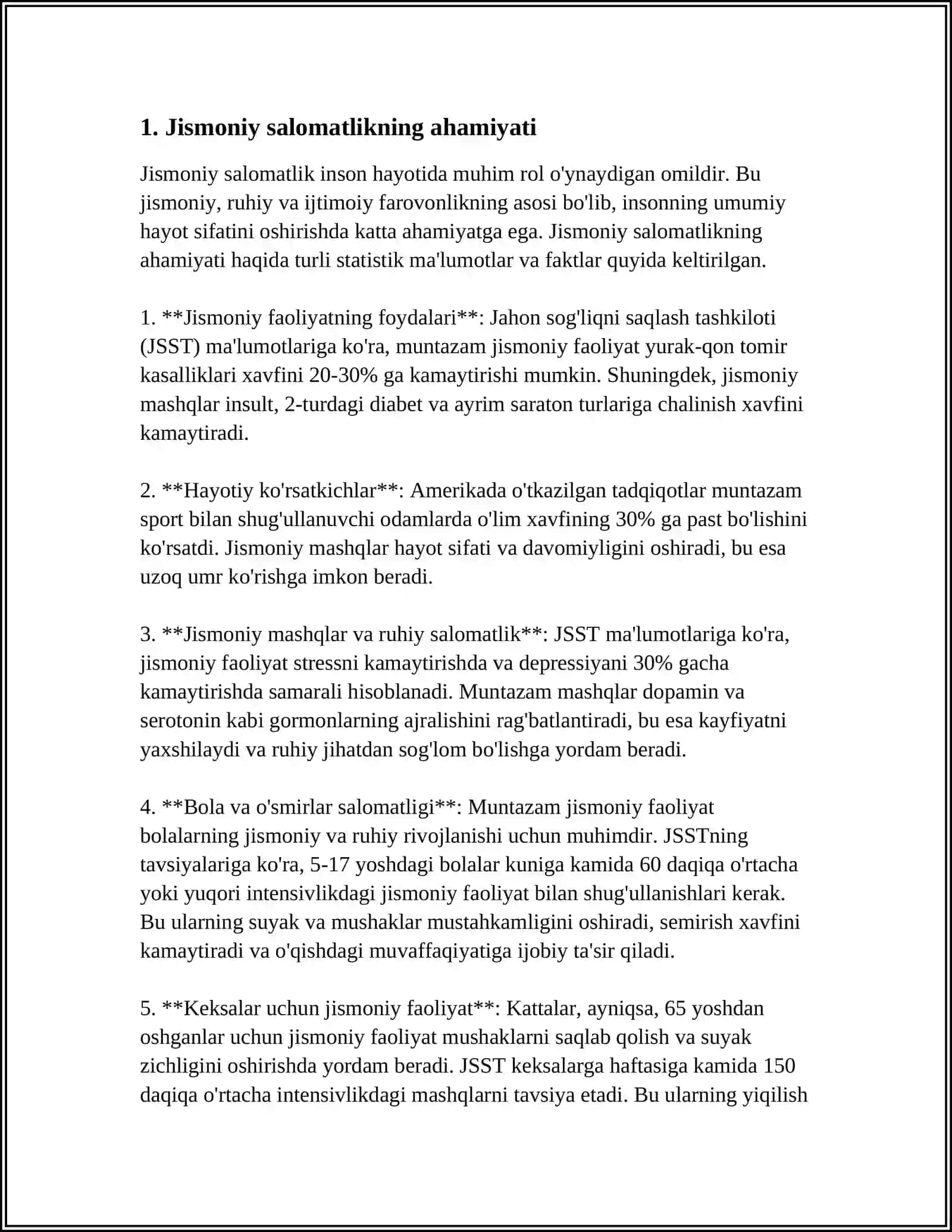 SALOMATLIK -JISMONIY RUHIY VA IJTIMOIY FAROVONLIK SIFATIDA 3