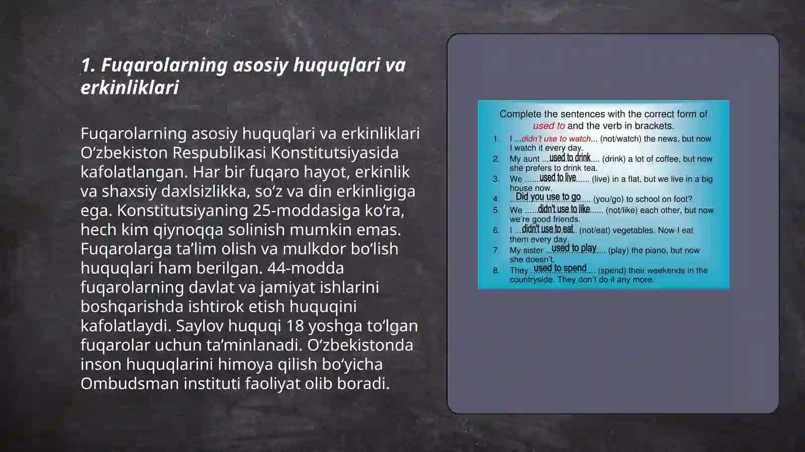 Fuqarolarning asosiy huquqlari va erkinliklari 3