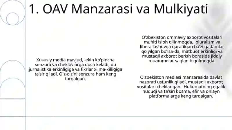 Oʻzbekistondagi ommaviy axborot vositalari 3