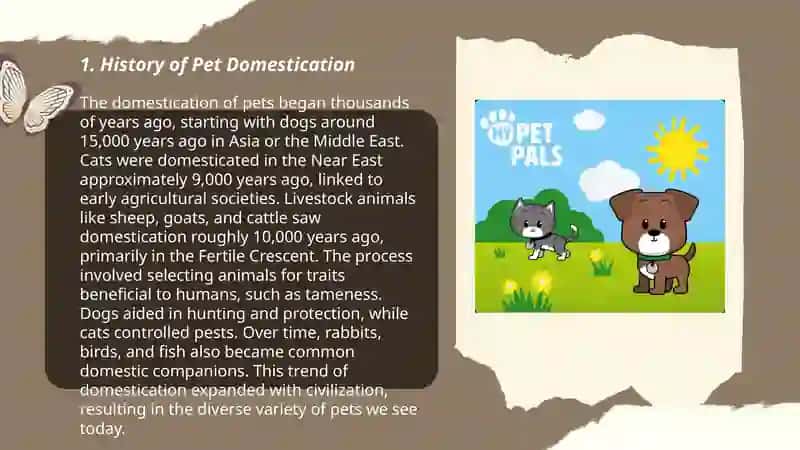 History of Pet Domestication 3