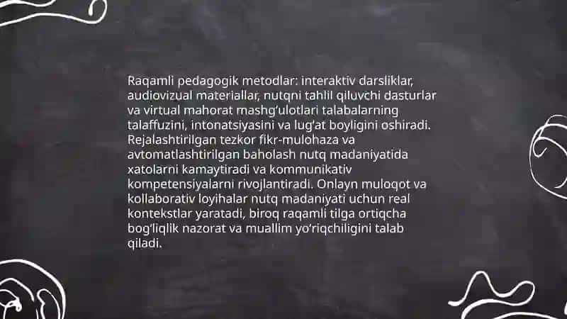 Ta'limda innovatsiyalar va raqamli texnologiyalarning nutq madaniyatiga ta'siri 3