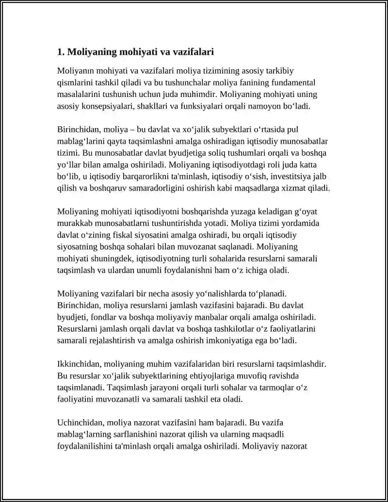 MOLIYANING FUNDAMENTAL MASALALARINING ASOSIY TUSHUNCHALARI 3