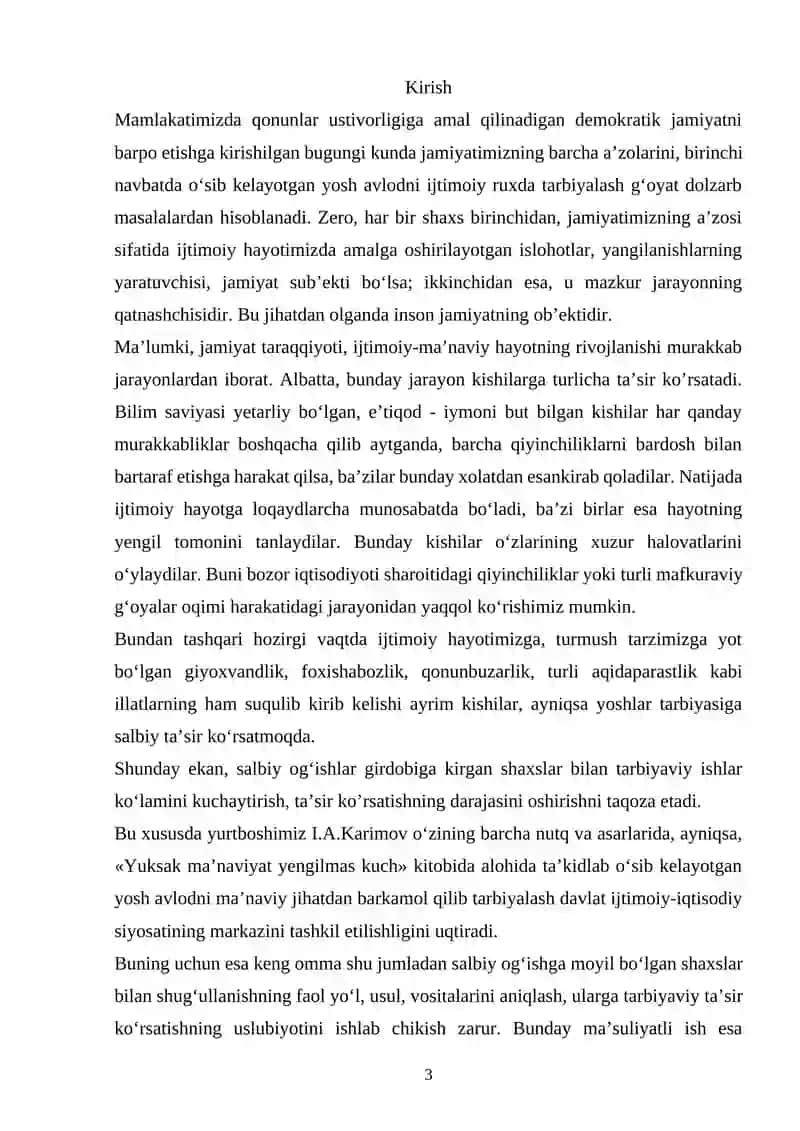 Ta'lim va o'sib kelayotgan yosh avlodning ijtimoiy tarbiyalash muammolari 3