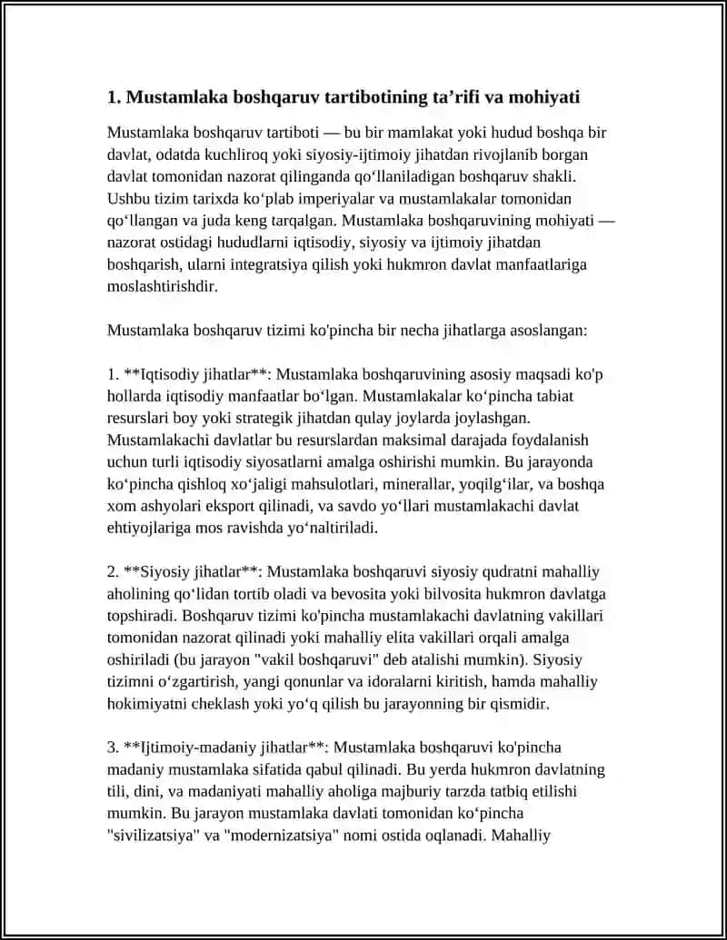 MUSTAMLAKA BOSHQARUV TARTIBOTI VA UNING MOHIYATI 3