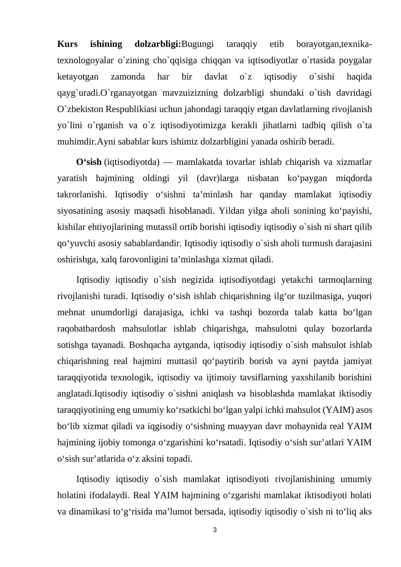 “Quvaytning jahon moliya bozoridagi roli va mavqei” 3