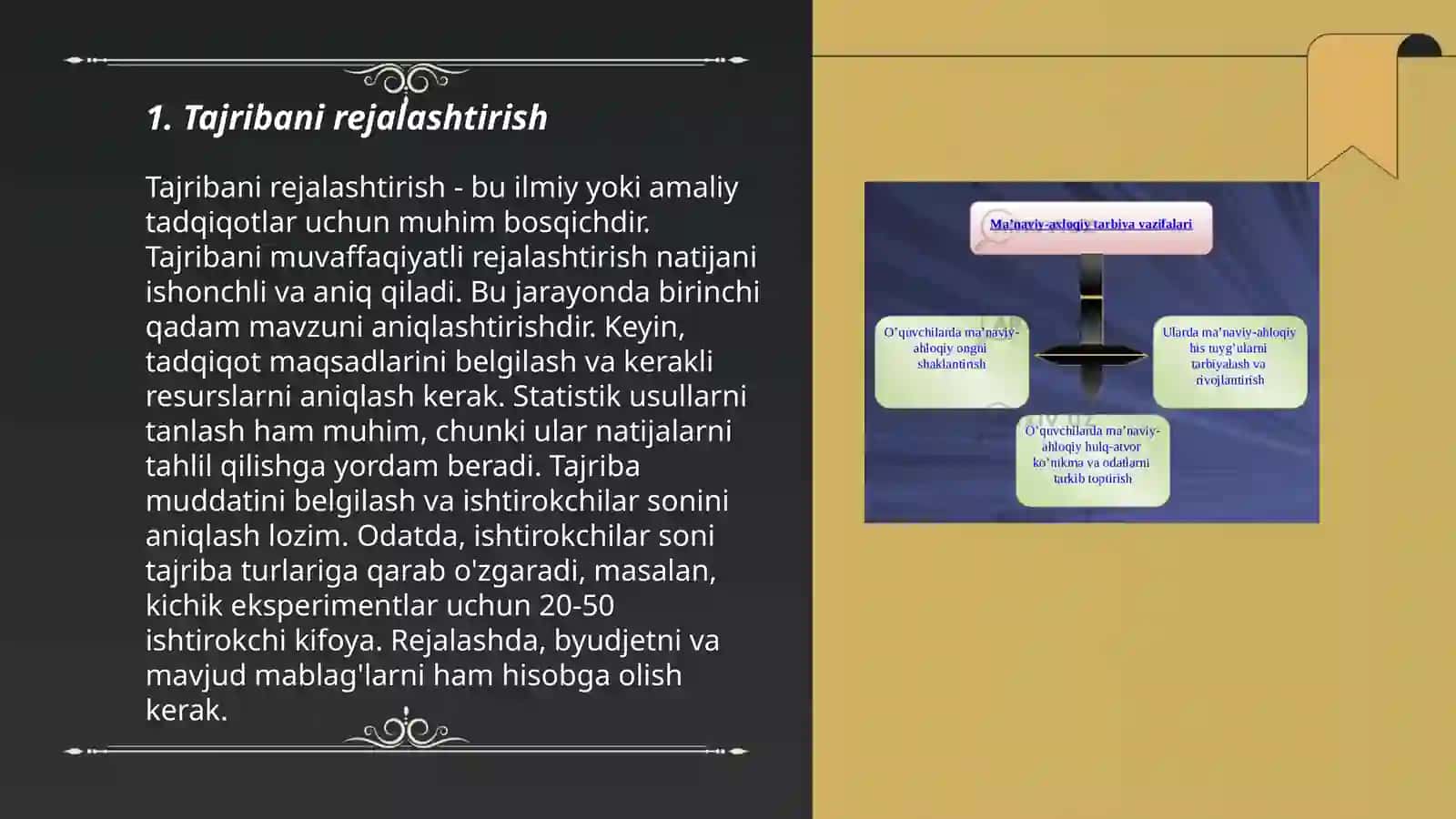 Modda massasining saqlanishi va tarkibning doimiylik qonuniga doir tajribalar bajarish metodikasi 3