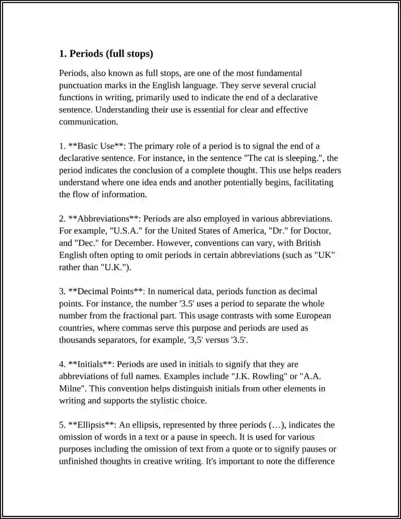 Understanding Punctuation 3