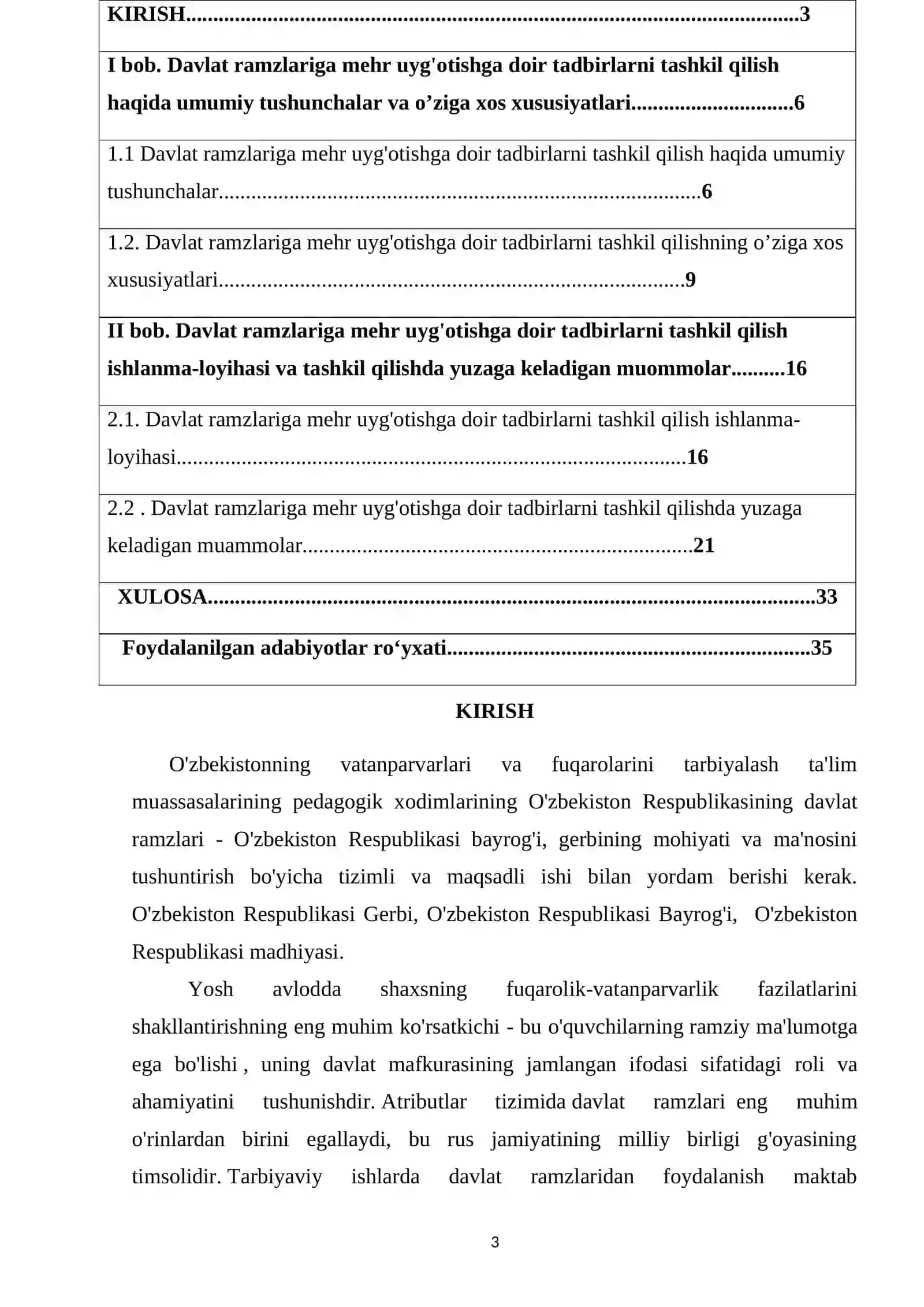 "DAVLAT RAMZLARIGA MEHR UYG'OTISHGA DOIR TADBIRLARNI TASHKIL QILISH ISHLANMA-LOYIHASI" 3