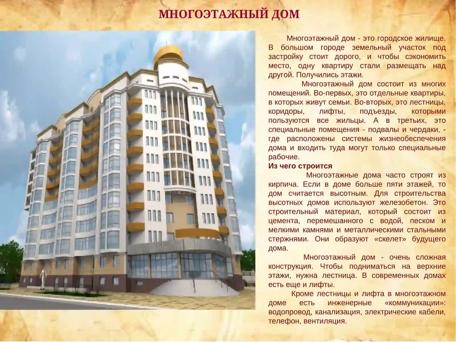 «МОЙ ДОМ» Презентация 3