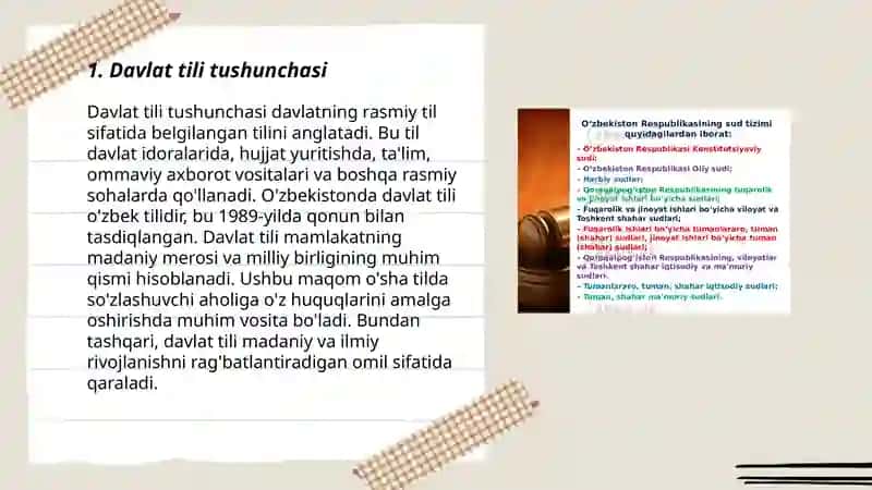Davlat tili va davlat poytaxtining Konstitutsiyaviy maqomi 3