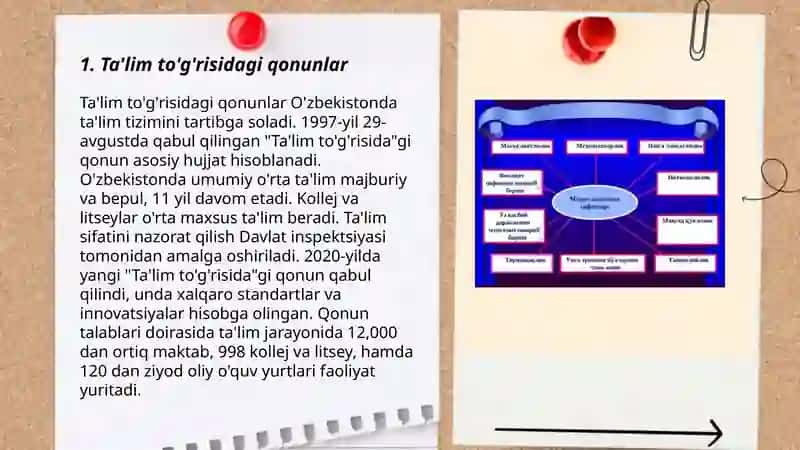 Pedagogik faoliyatning normativ-huquqiy asosi 3