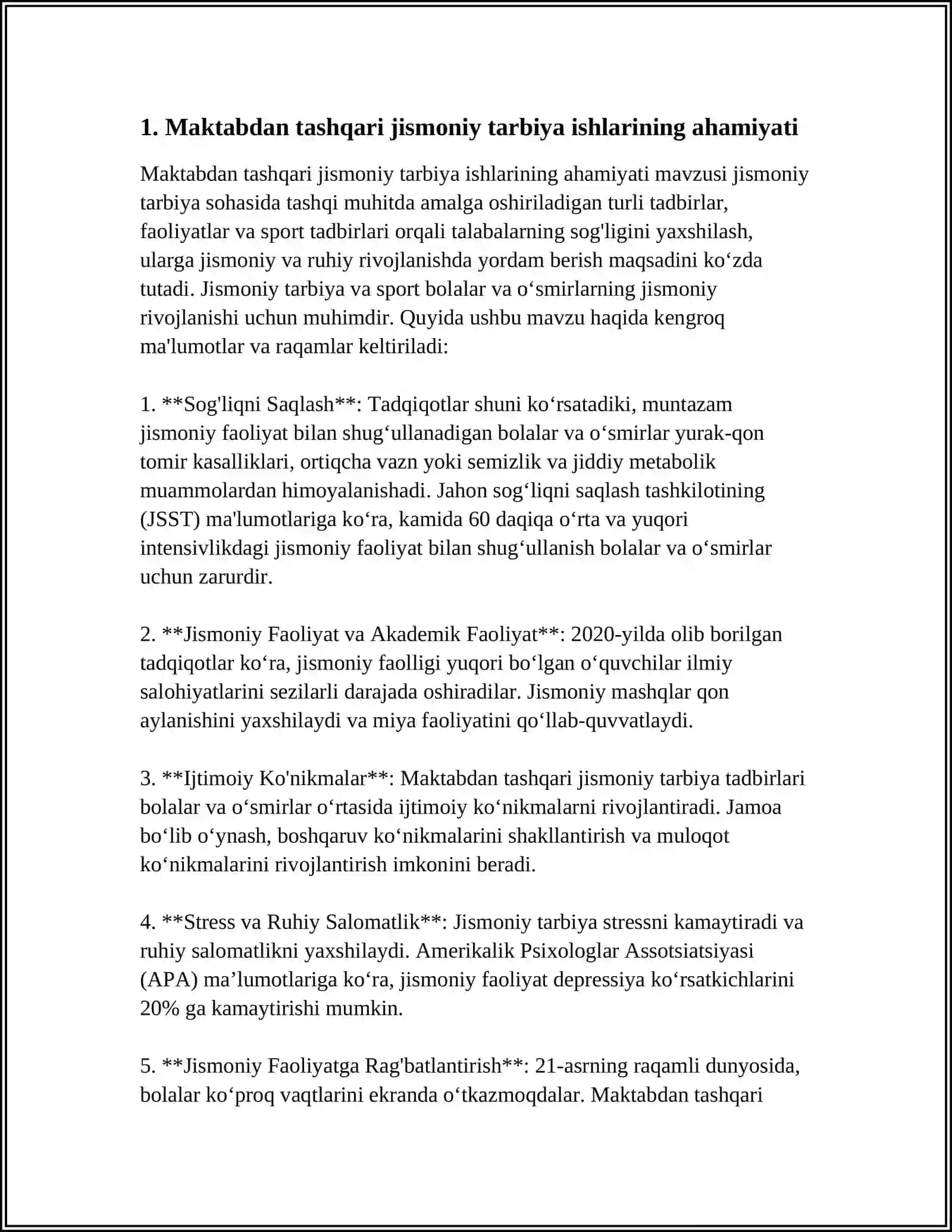 MAKTABDAN TASHQARI JISMONIY TARBIYA ISHLARI VA ULARNI TASHKIL QILISH 3