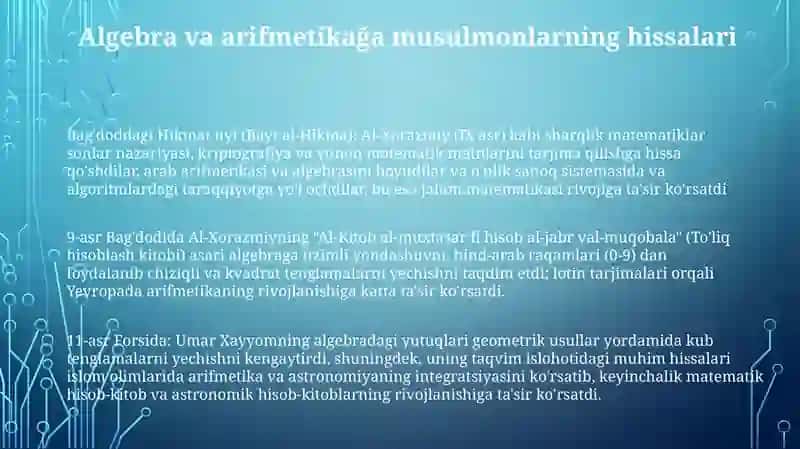 Xitoy matematik an'analari 3