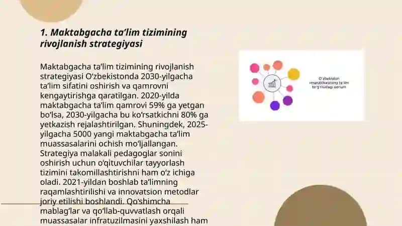 Oʻzbekiston respublikasining maktabgacha taʼlim va tarbiya toʻgʻrisidagi qonuni 3