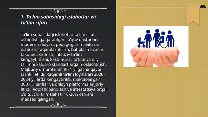 Ta'lim sohasidagi islohotlar va ta'lim sifati 3