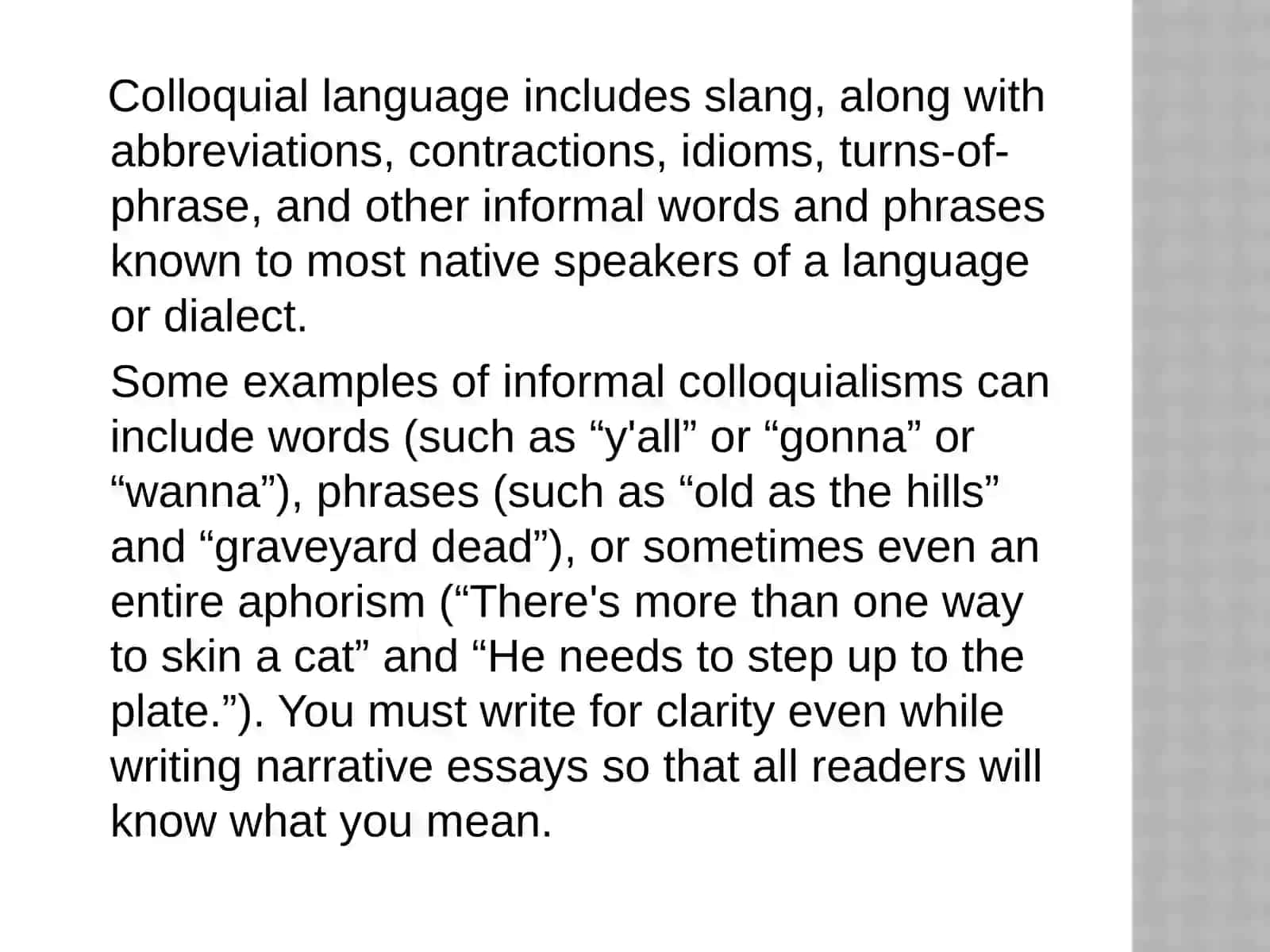 Colloquial words and their peculiarities 3