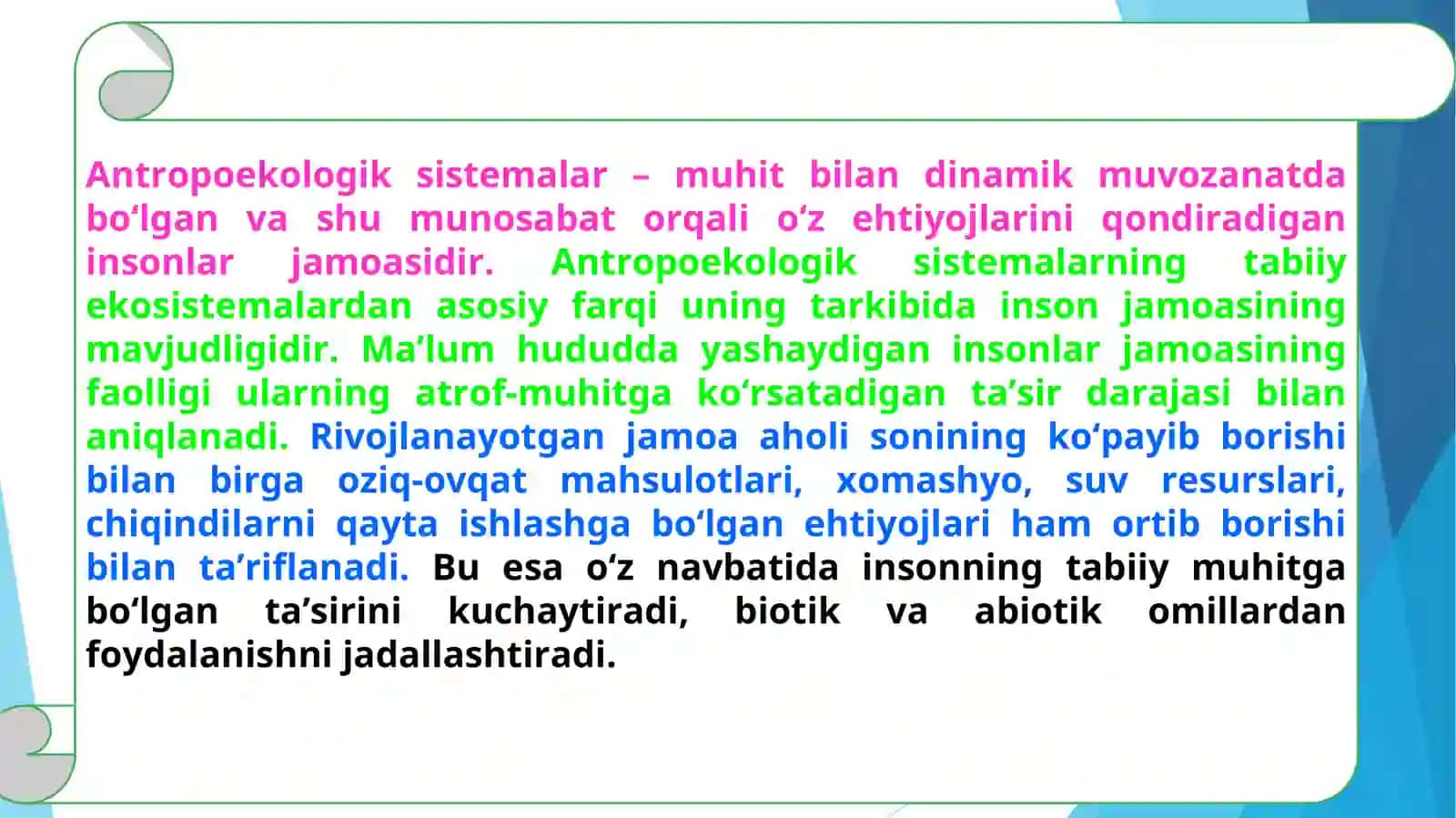 Inson ekologiyasi(1-qism) 3
