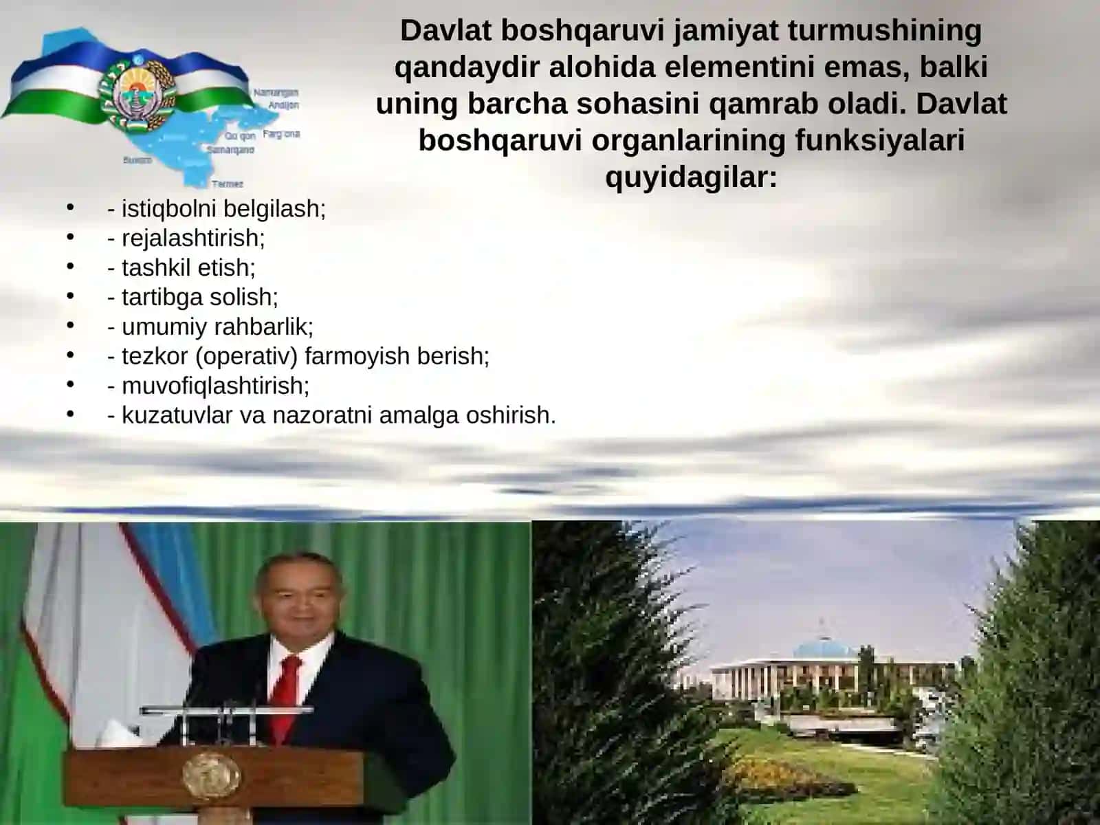 O`zbekiston Respublikasi Davlat hokimiyat organlari 3