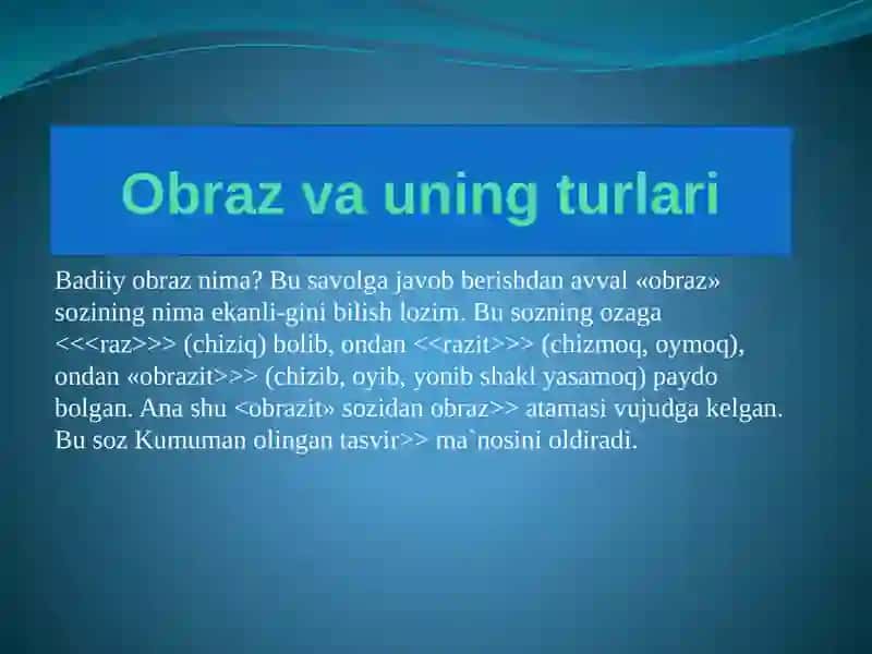 Badiy obraz 3