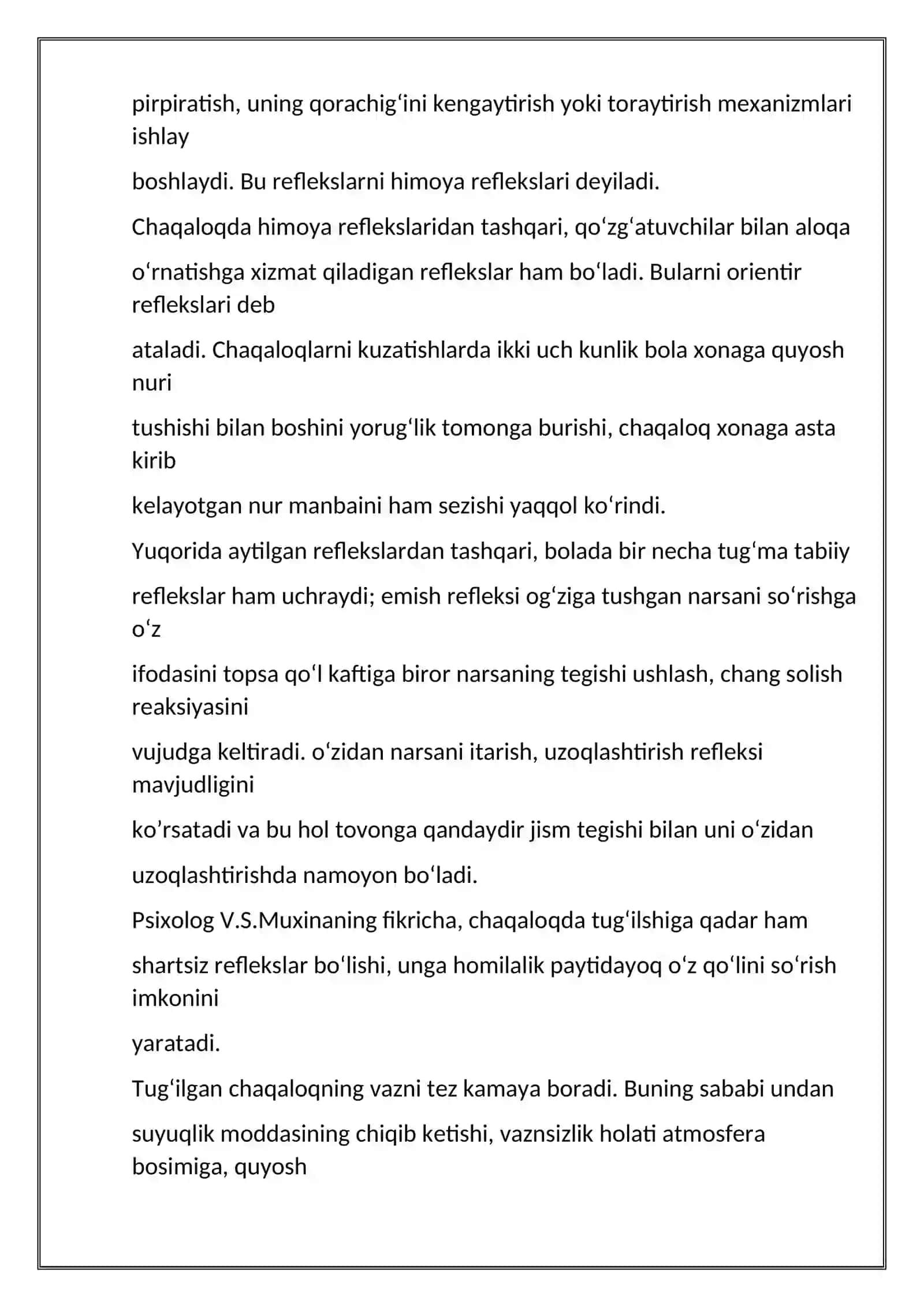 Chaqaloqlik davrida predmetli uyin, emotsional rivojlanish va uning psixodiagnostik jixatlari 3