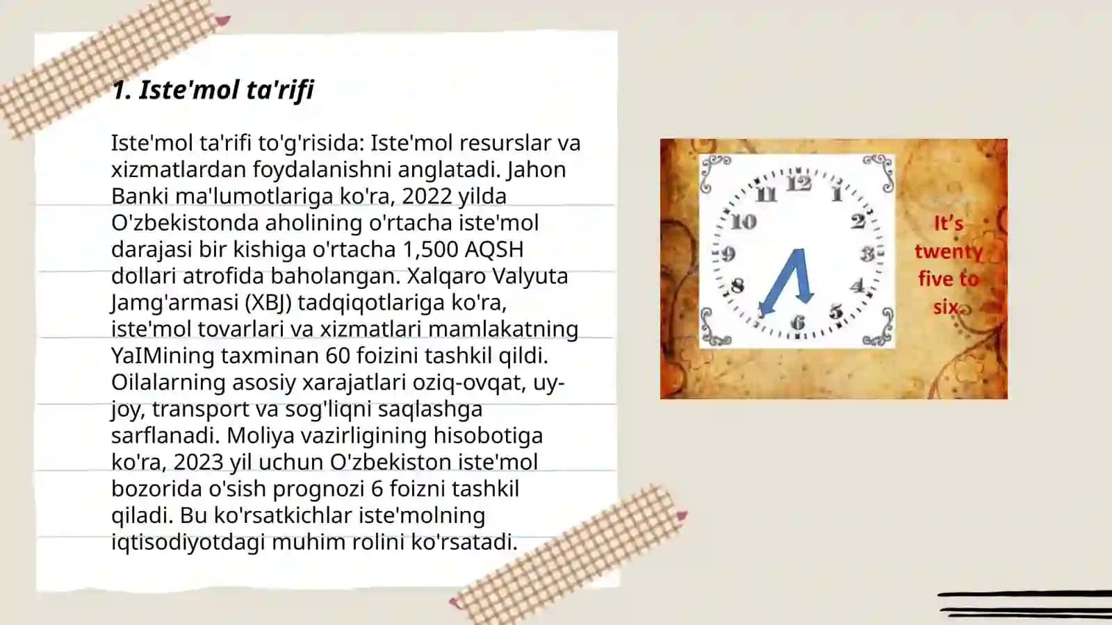 Iste'mol va jamg‘arishga o‘rtacha hamda chegaralangan moyillik 3