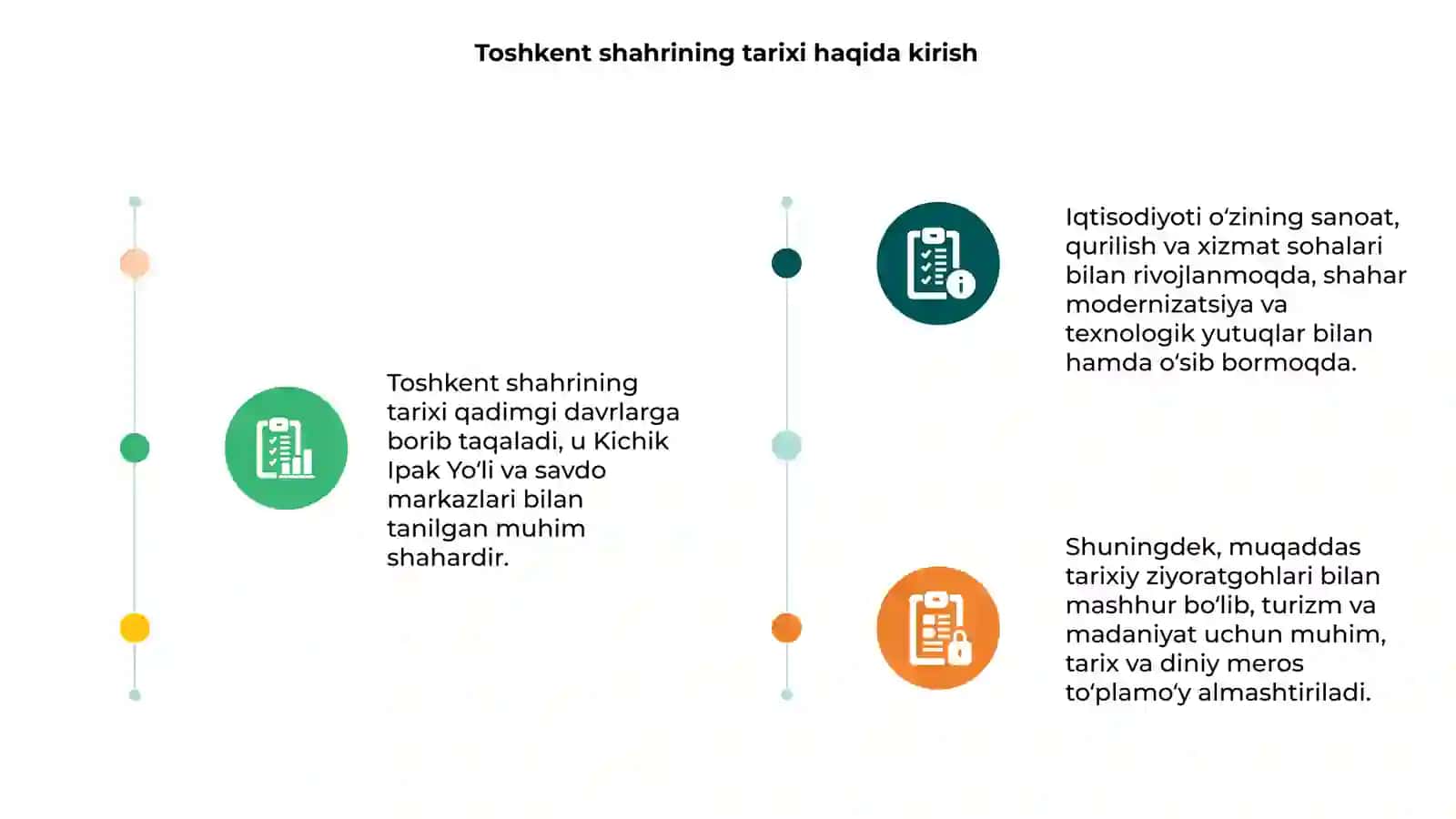 Toshkent shaharining tarixi, iqtisodiyoti, rivojlanishi va muqaddas tarixiy ziyoratgohlari 3
