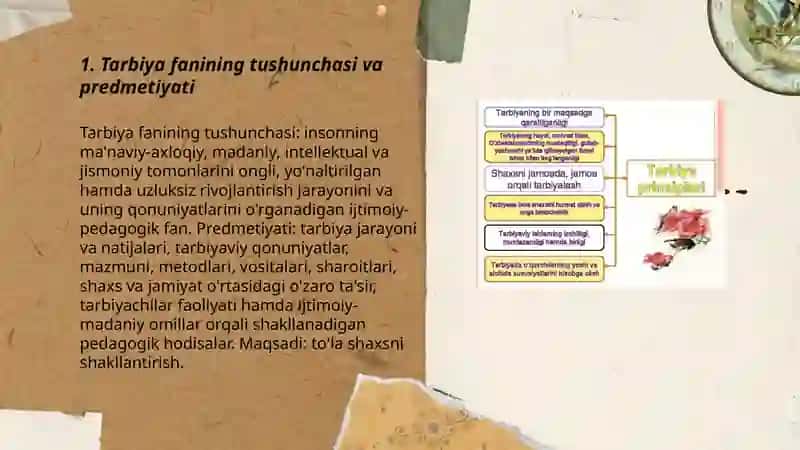 Tarbiya fanining konseptual asoslari va tarbiya tamoyillari 3