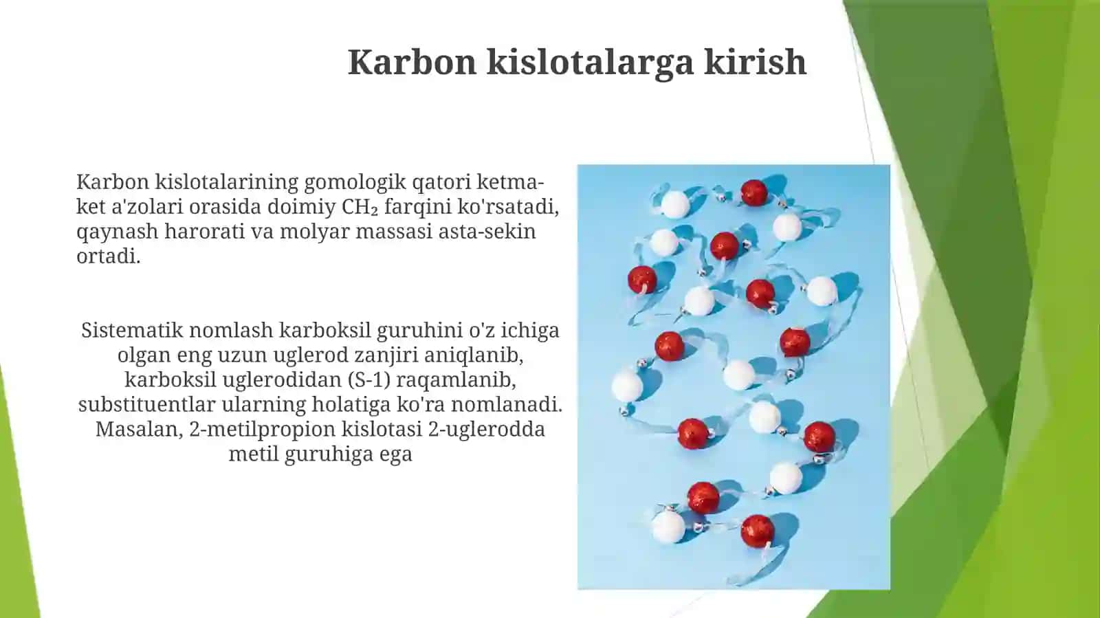 Karbon kislotalarning gomologik qatori 3
