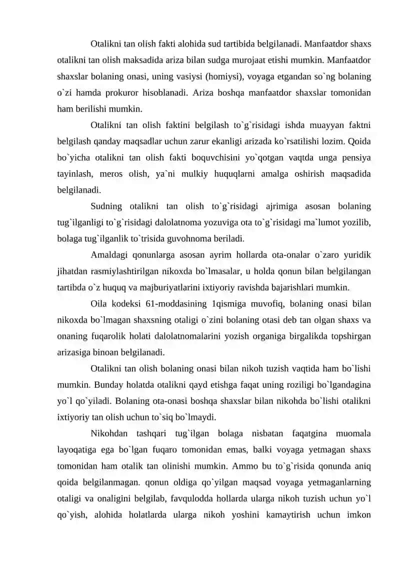 OTA-ONA HAMDA VOYAGA YETMAGAN BOLALARNING SHASIY HUQUQ VA MAJBURIYATLARI 3