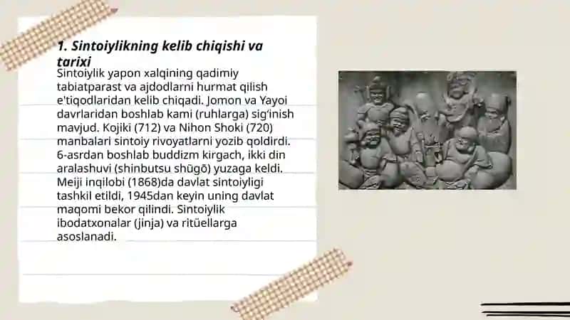 Sintoiylikning kelib chiqishi va tarixi 3