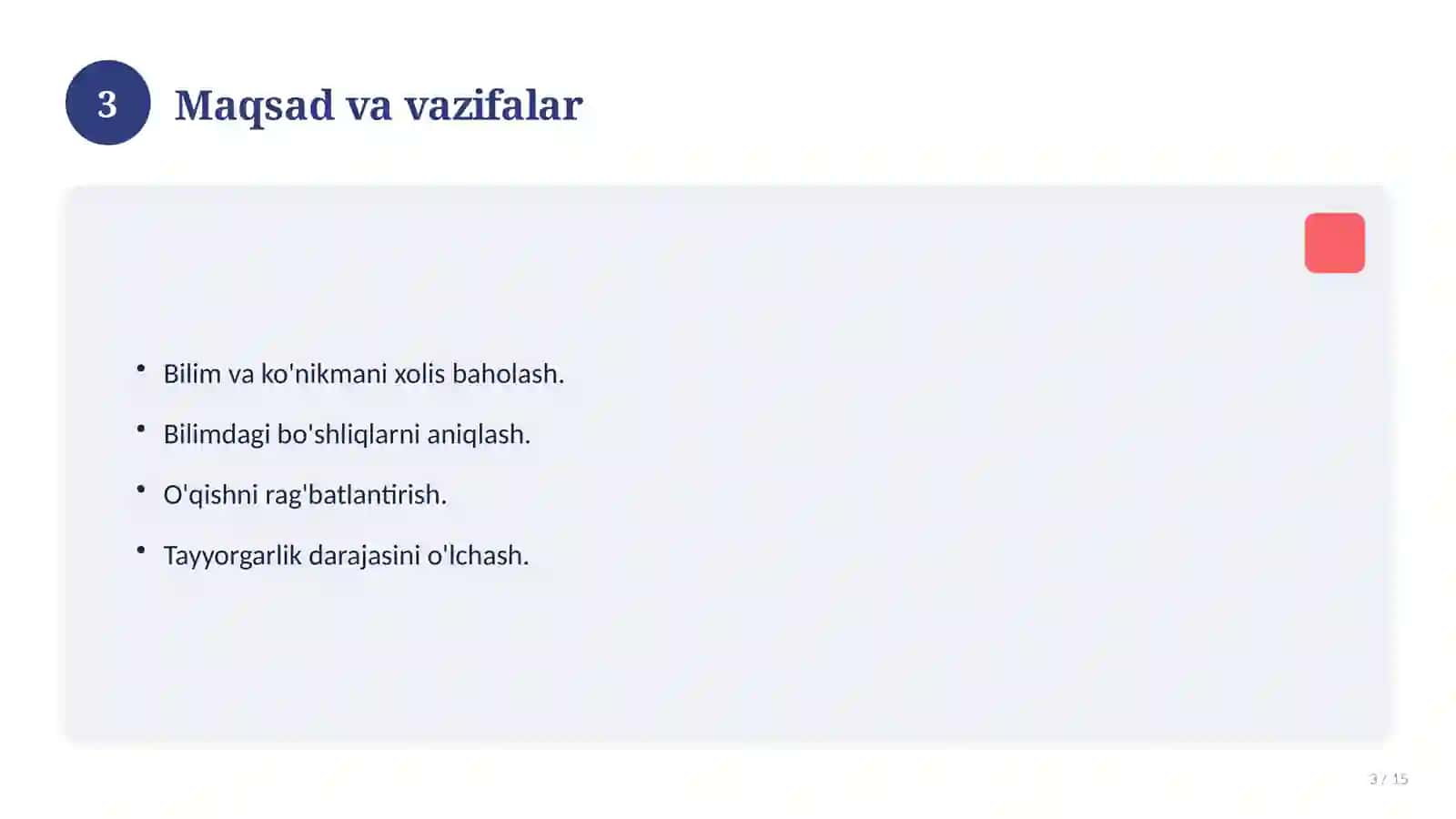 6-sinf matematika fani bo'yicha test savollari 3