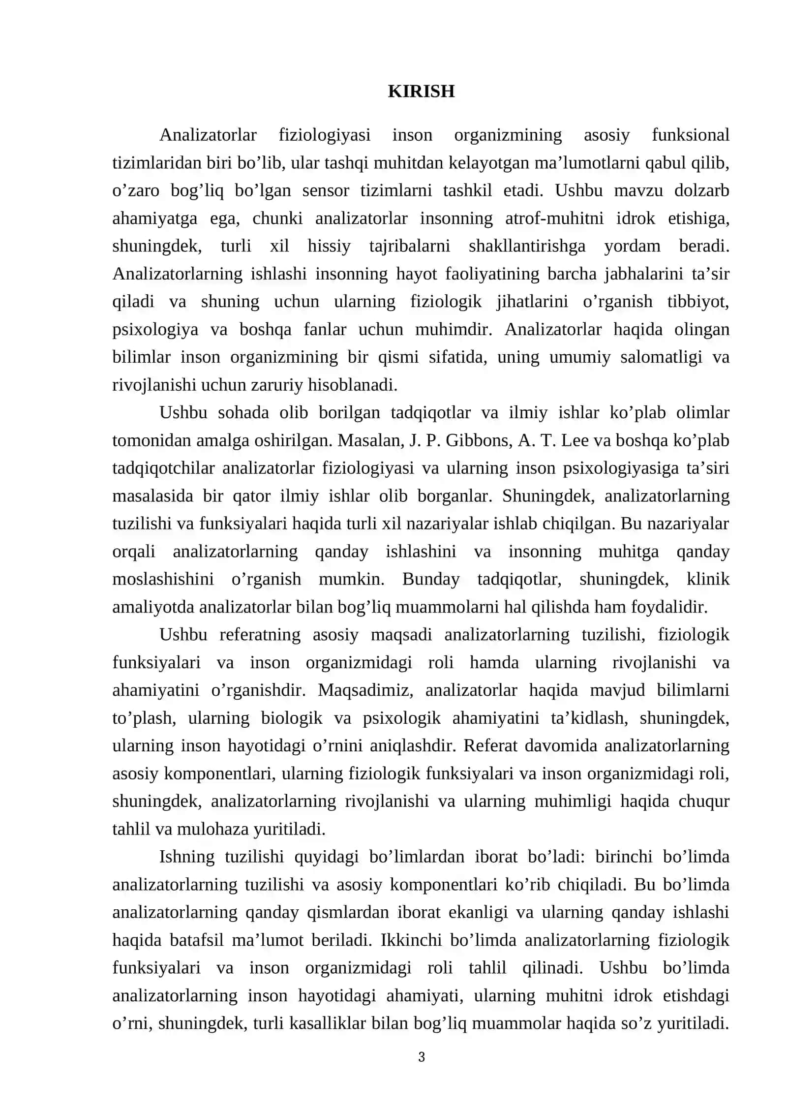 Analizatorlar fiziologiyasi 3