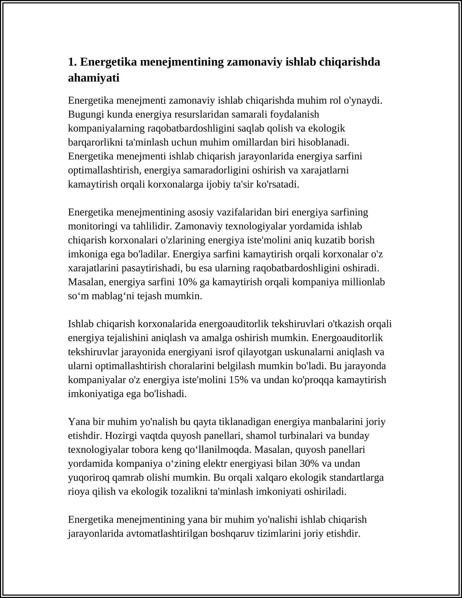 ZAMONAVIY ISHLAB CHIQARISHNING ENERGETIKA MENIJMENTI 3