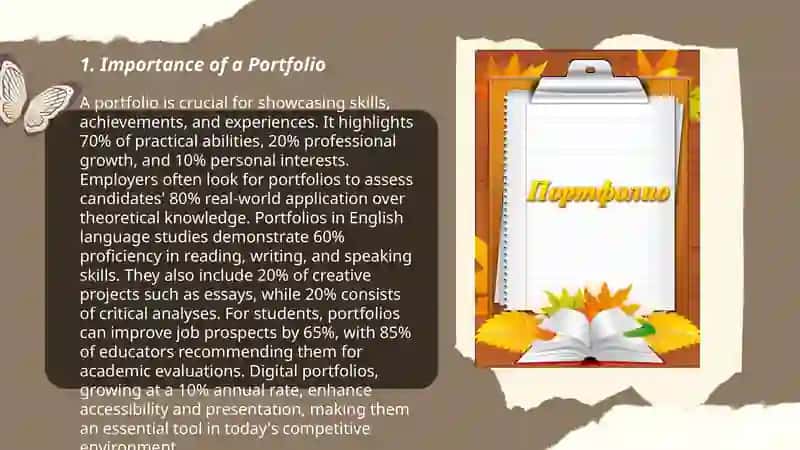 How to make portfolio? 3