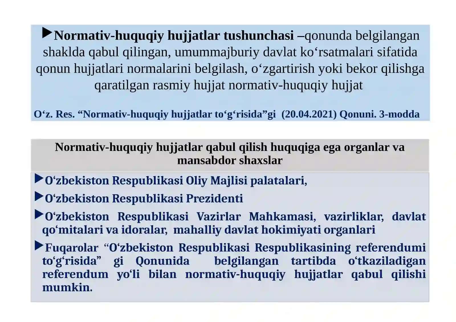 OLIYTA’LIM SOHASIGA OID QONUNHUJJATLARINING UMUMIY TAVSIFI 3