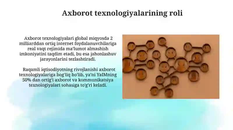 Axborot Jamiyatida Insonning O'rni 3