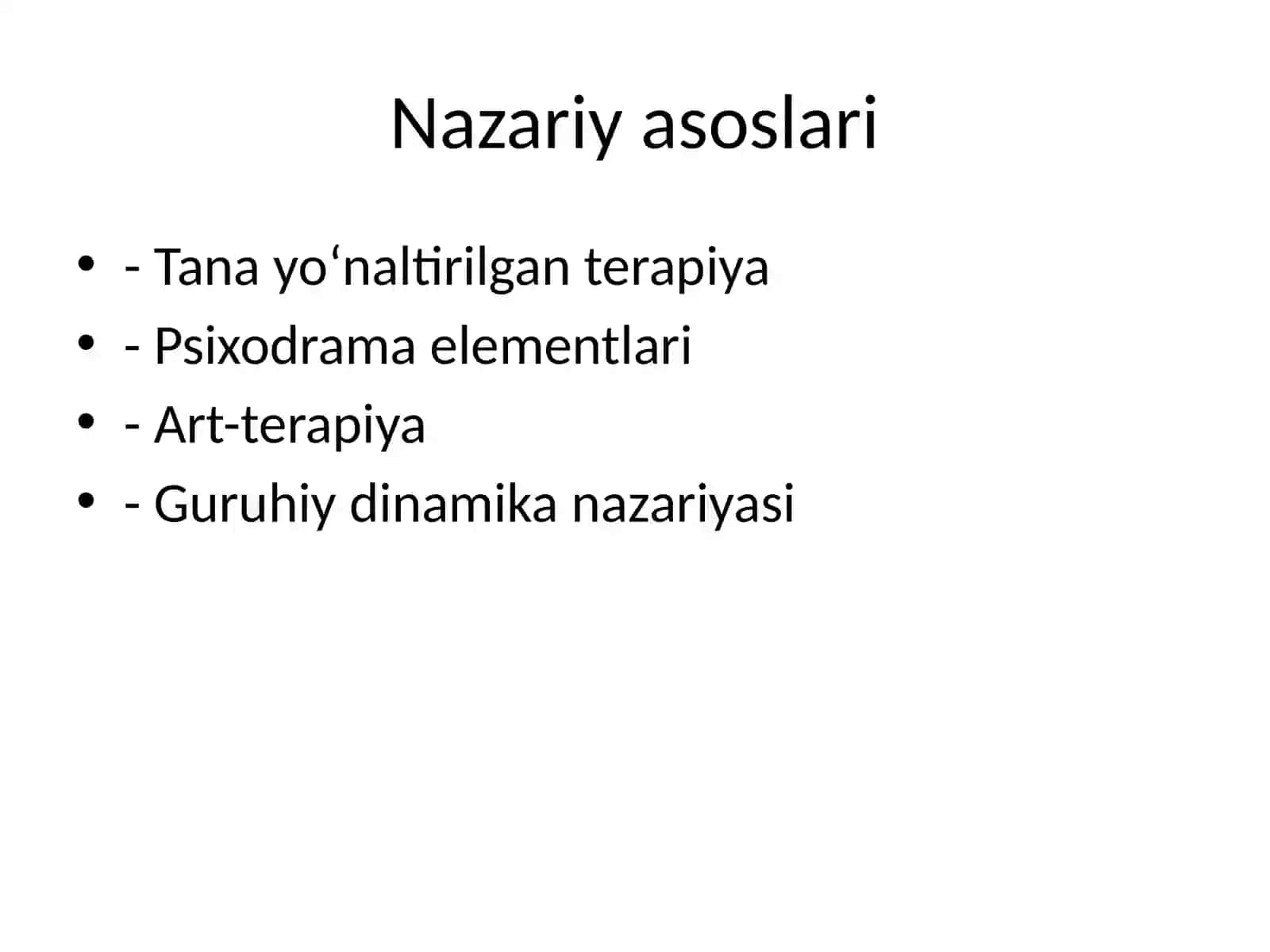 HARAKATLI GURUHIY TERAPIYA 3