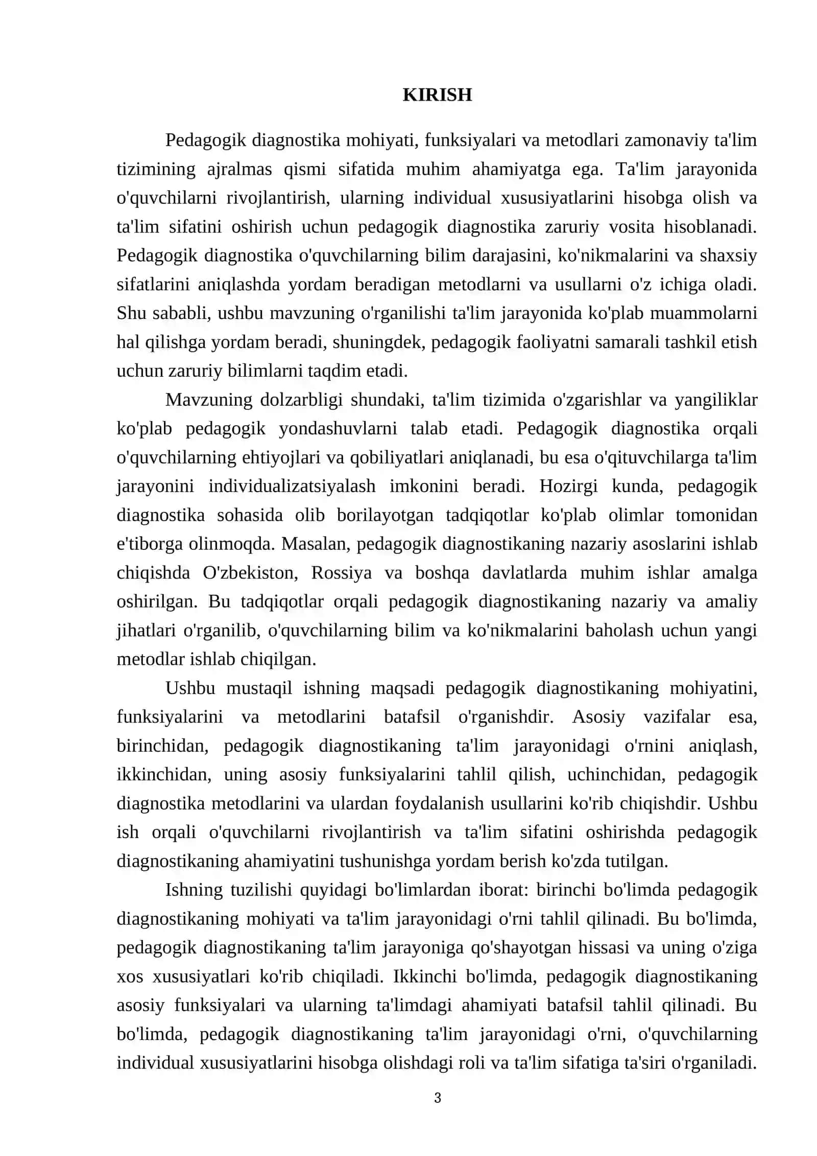 Pedagogik diagnostika mohiyati funksiyalari va metodlari 3