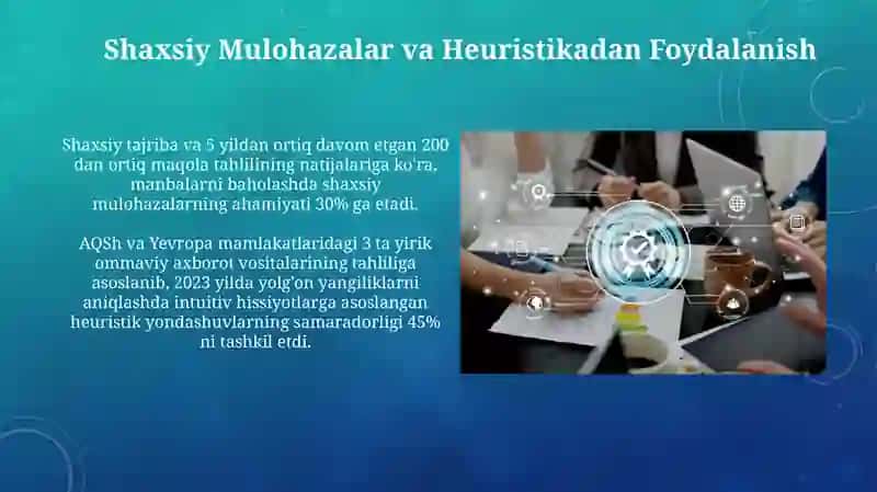 Axborot Filtrlash va Tekshirish Ko'nikmalarini Rivojlantirish 3