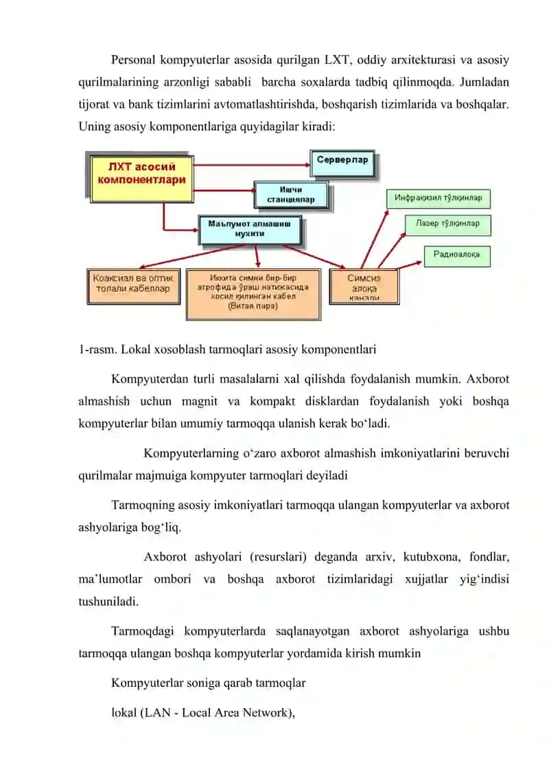 Axborot muhitida tezlik tushunchasi, birliklari va axborot kanallari sig‘imi 3